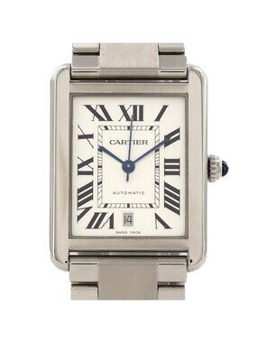 Cartier Tank Solo XL SS Automatic Winding Watch